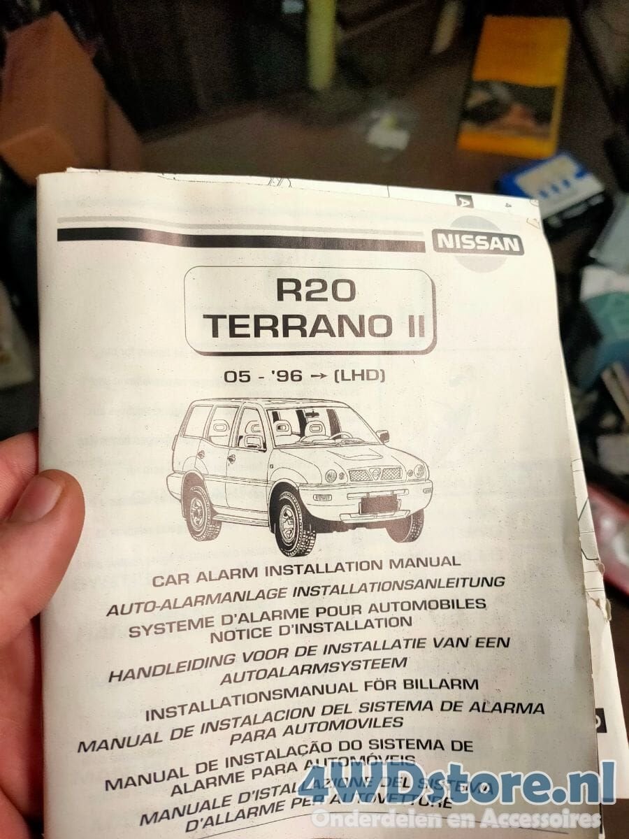 Nissan Terrano || Alarmsysteem NIEUW KE2547F000, Neuf, -, -, Nissan