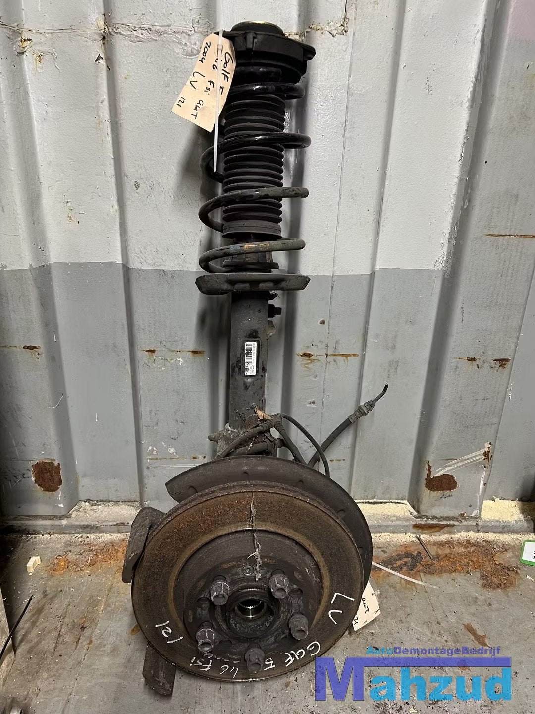 VW GOLF 5 1.6 FSI Links voor veerpoot fusee 2004-2009, Gebruikt, Volkswagen, Volkswagen AG, Vw@volkswagen.de