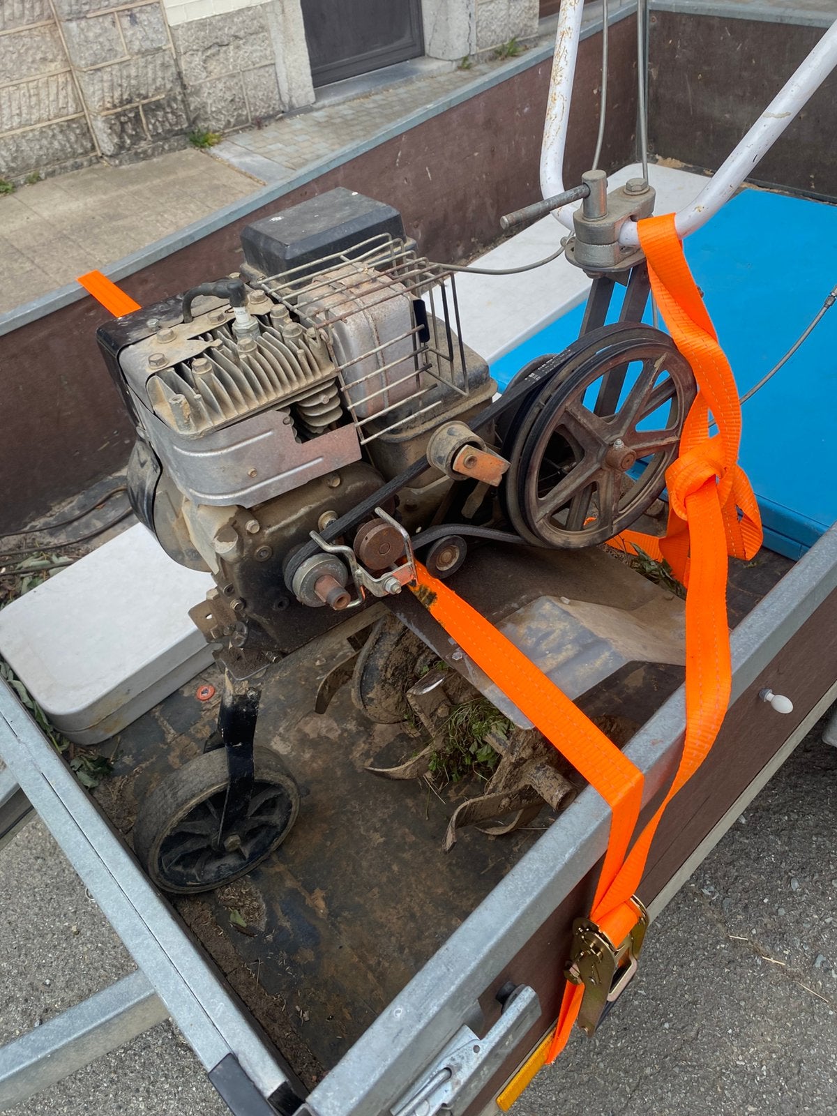 Motoculteur, Doe-het-zelf en Bouw, Metalen, Ophalen, Gebruikt, IJzer