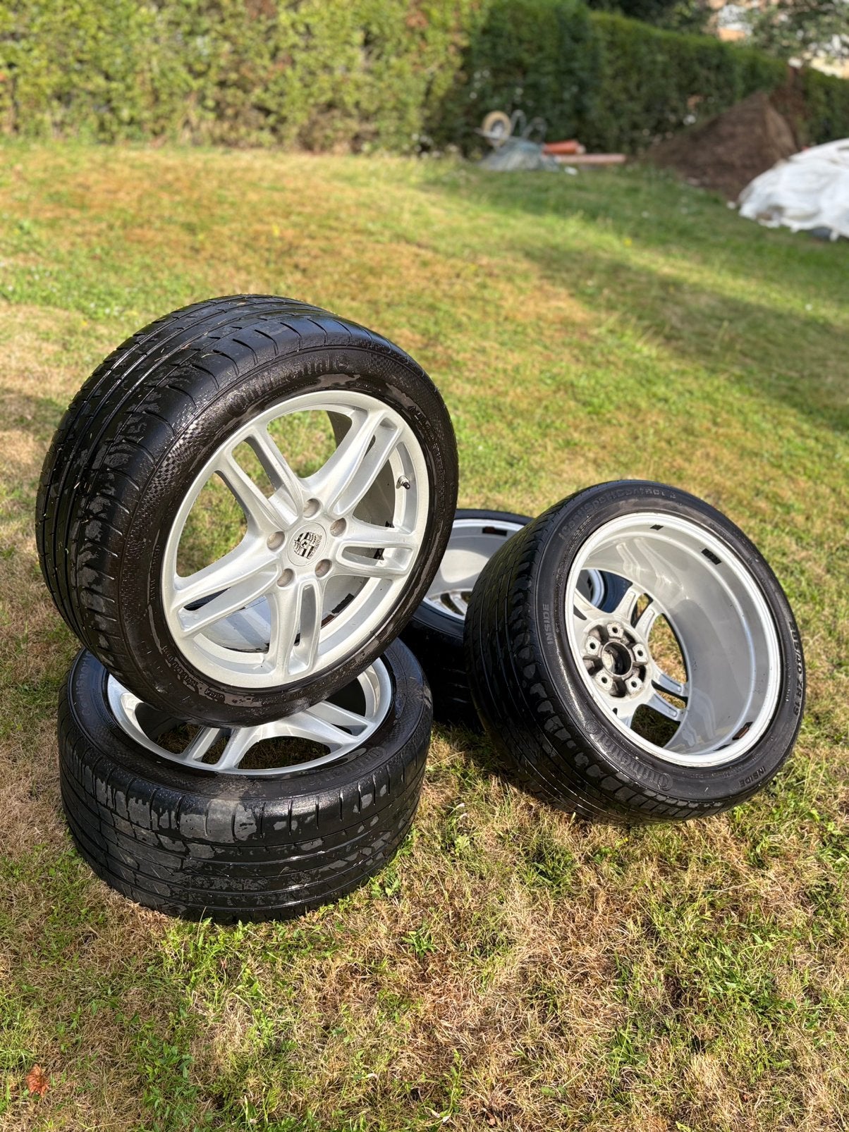 Pneus Porsch, Autos : Pièces & Accessoires, Pneus & Jantes, Enlèvement, Pneus et Jantes