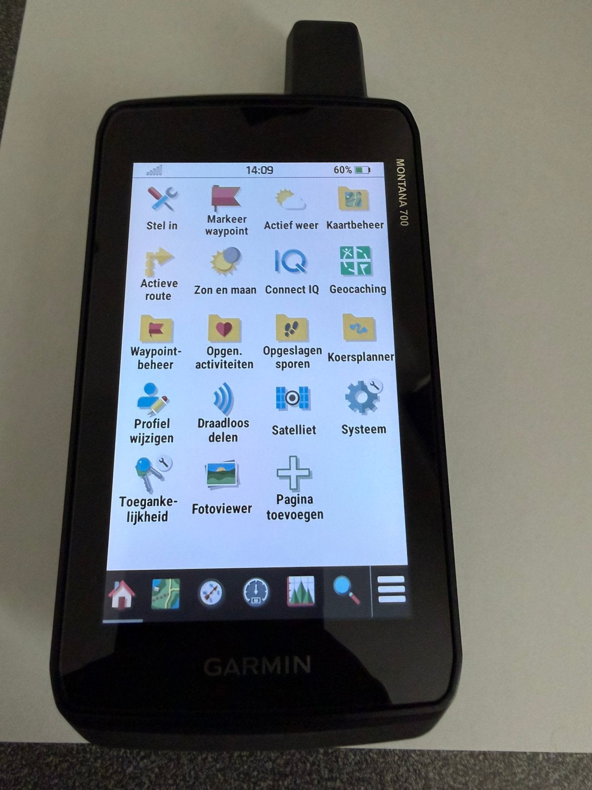 Garmin montana 700., Ophalen of Verzenden, Zo goed als nieuw