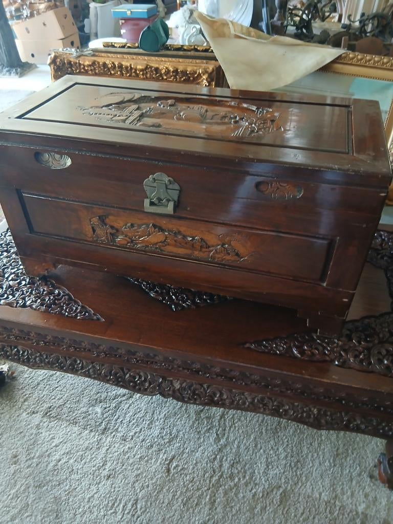 Chinese kist, Ophalen