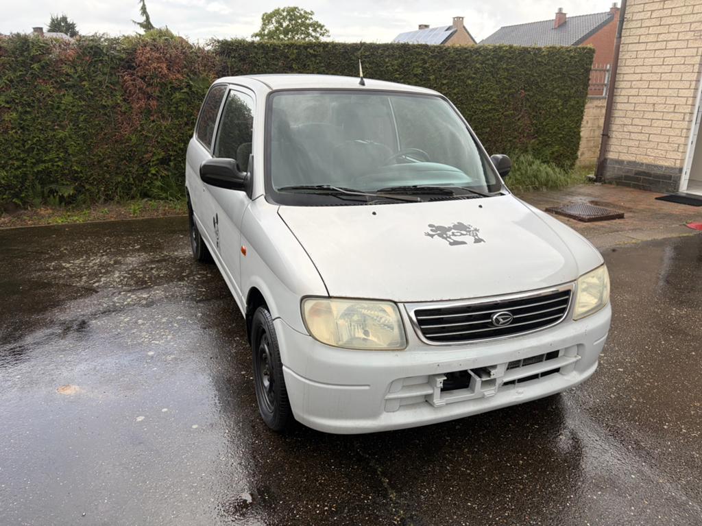 Daihatsu cuore 1.0 benzine start rijd expor zo meenemen, Auto's, Cuore, Particulier, Zilver of Grijs, Te koop