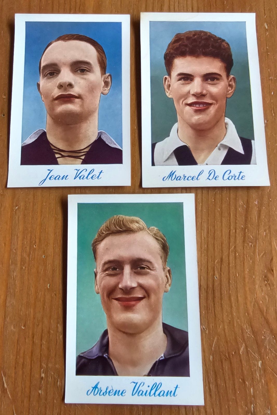1950 De Beukelaer (pre panini) 3x Anderlecht Voetbal!, Ophalen of Verzenden, Zo goed als nieuw, Meerdere plaatjes