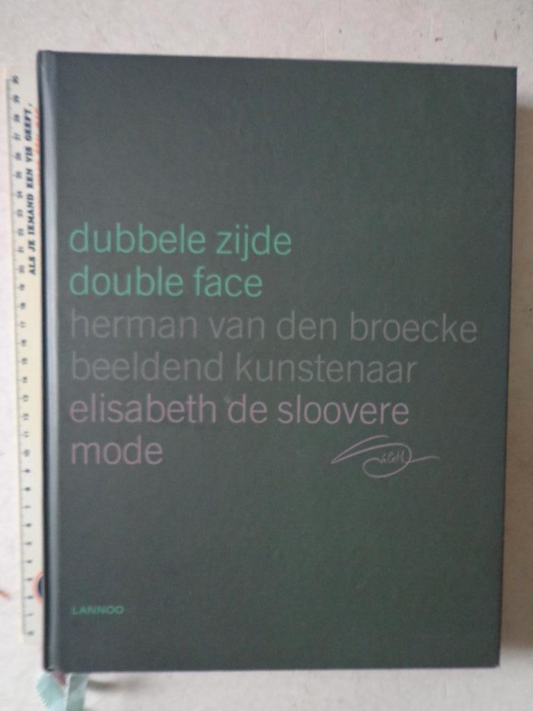 dubbele zijde Herman Van den Broecke Elisabeth De Sloovere, Ophalen of Verzenden, Gelezen, Schilder- en Tekenkunst