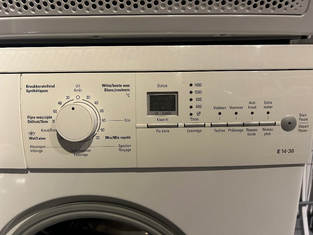 Wasmachine Siemens E14.36, Ophalen, 1200 tot 1600 toeren, Gebruikt, 8 tot 10 kg