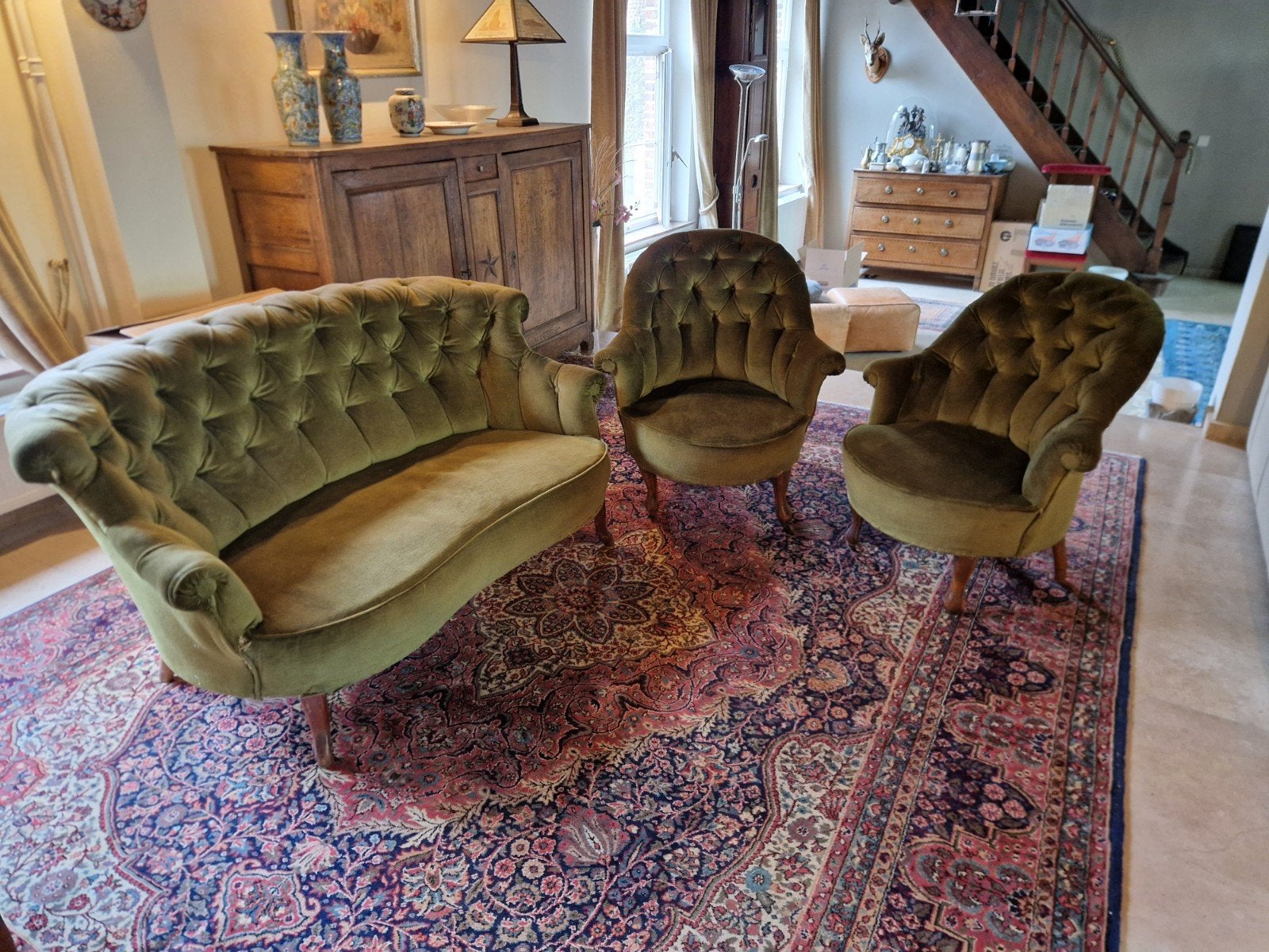 Vintage salon set, Ophalen