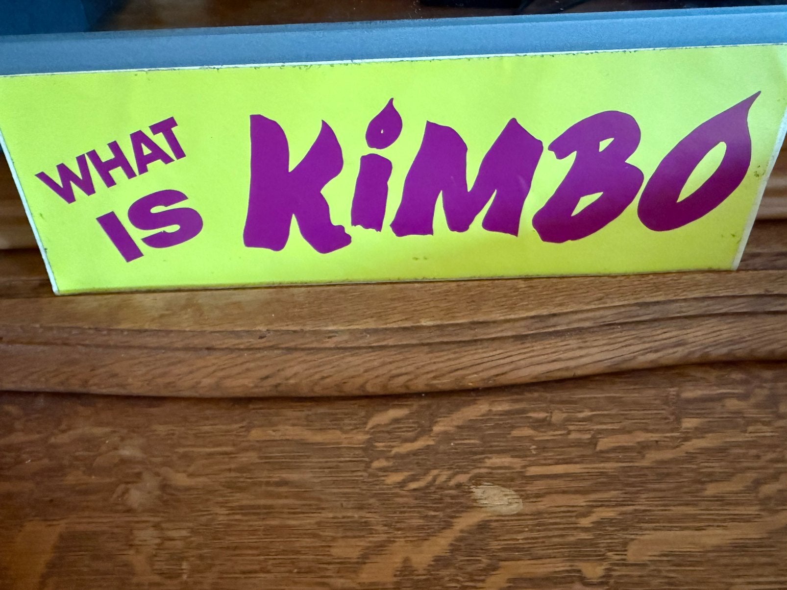 Qu'est-ce que Kimbo, Enlèvement ou Envoi