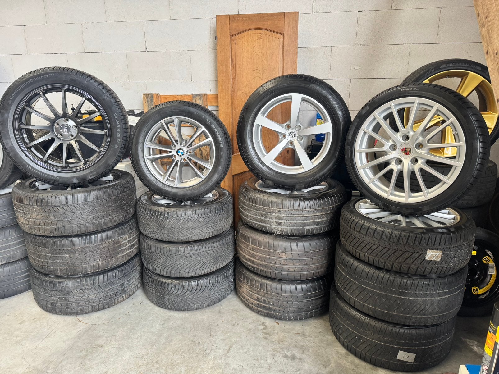 Velgen met Banden alle 4 sets, Auto-onderdelen, Ophalen, Band(en)