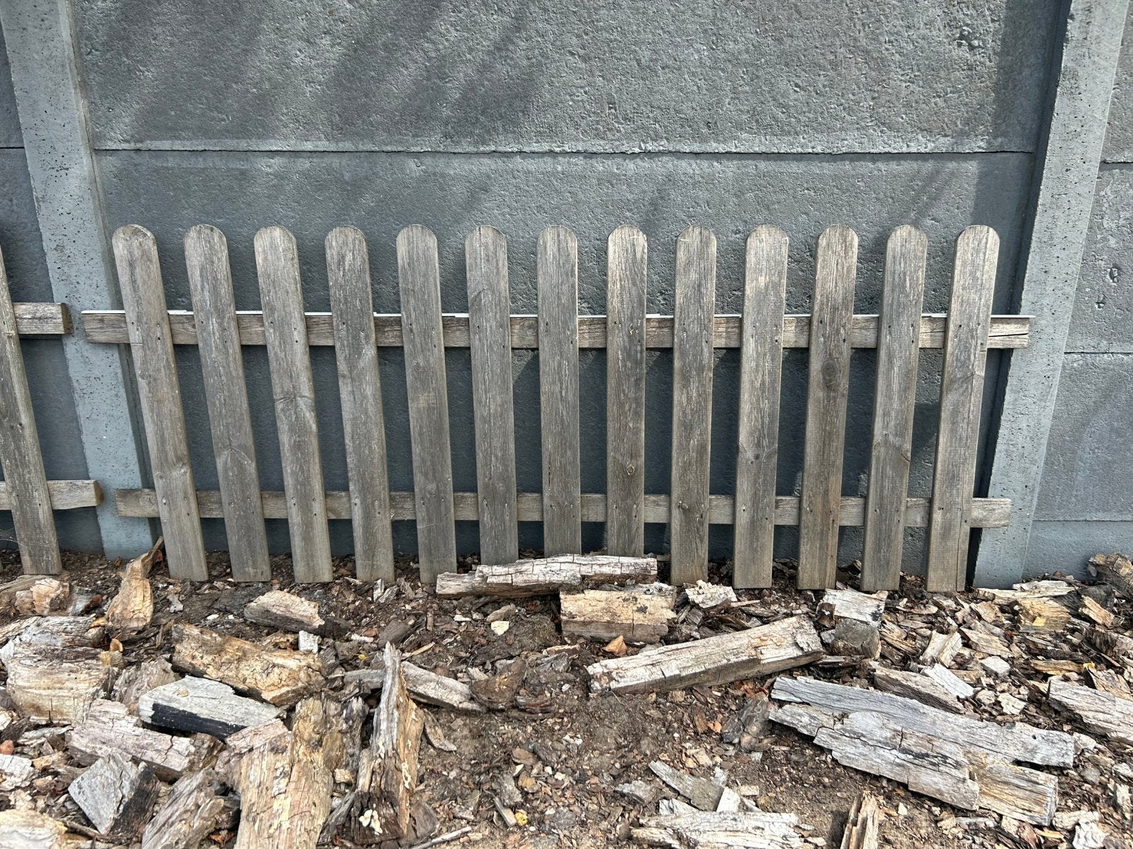 7 Houten hekken / omheining, Tuin en Terras, Ophalen, Hout, Spijlenhekwerk