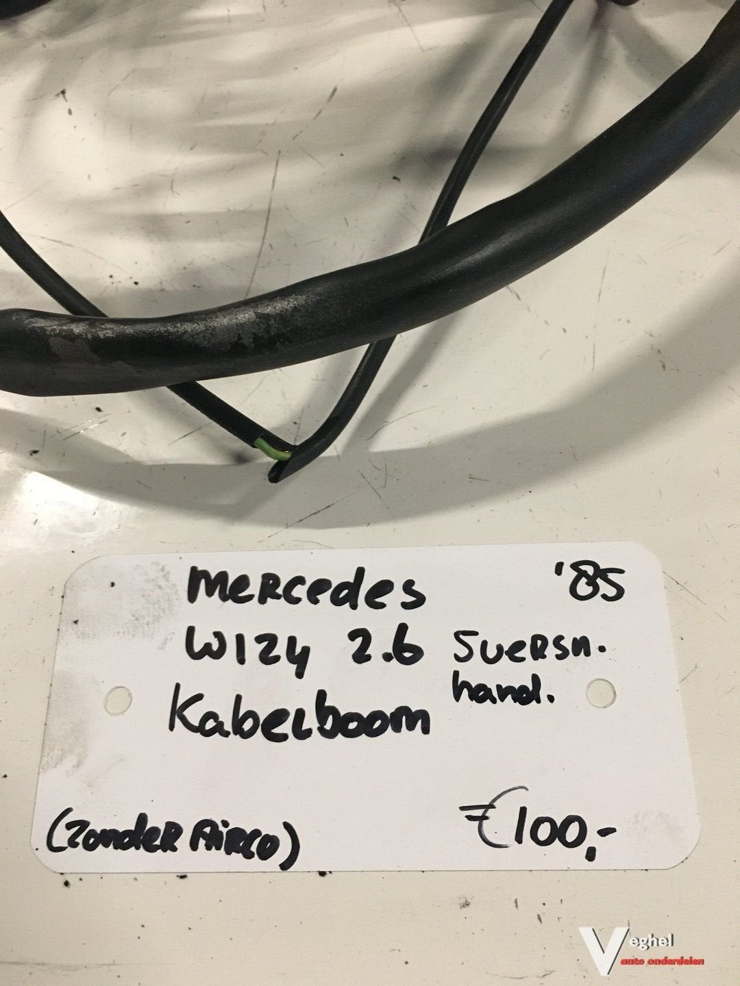 Mercedes w124 1985 2.6  5 bak zonder airco  Kabelboom, -, Utilisé, -, -