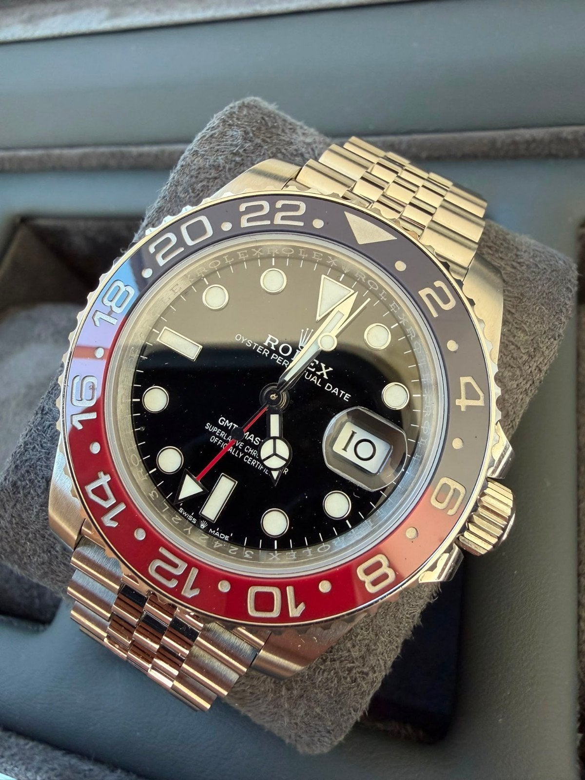 rolex GMT-master II Pepsi, Bijoux, Sacs & Beauté, Montres | Hommes, Enlèvement ou Envoi, Acier, Acier, Rolex