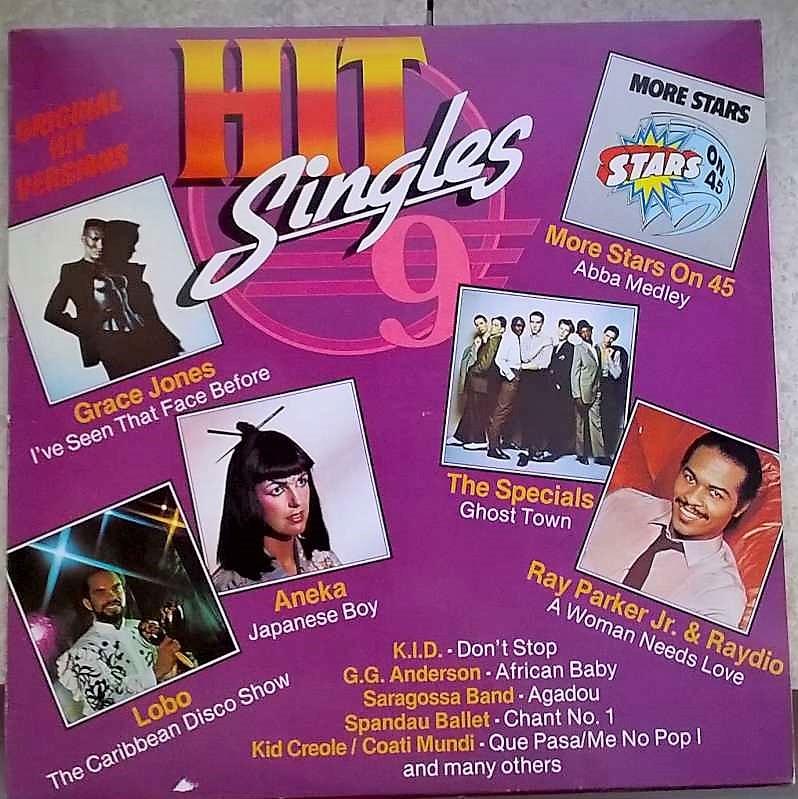 LP Hit Singles vol 9 - Original hit versions 1981, Ophalen of Verzenden, Zo goed als nieuw, 12 inch, Pop