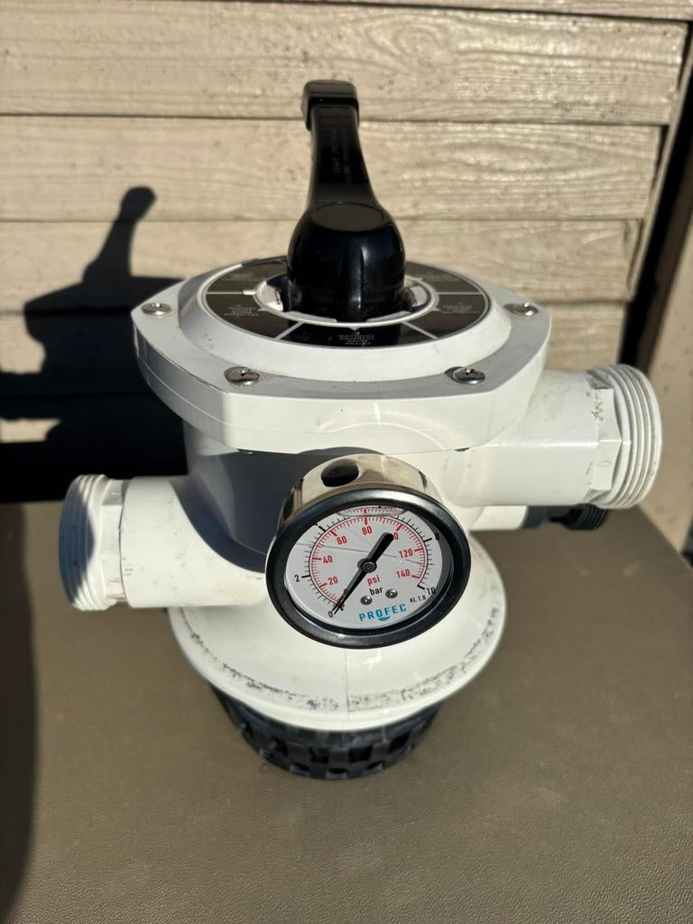 6-wegs kraan zandfilter, Ophalen, Zo goed als nieuw, Filter