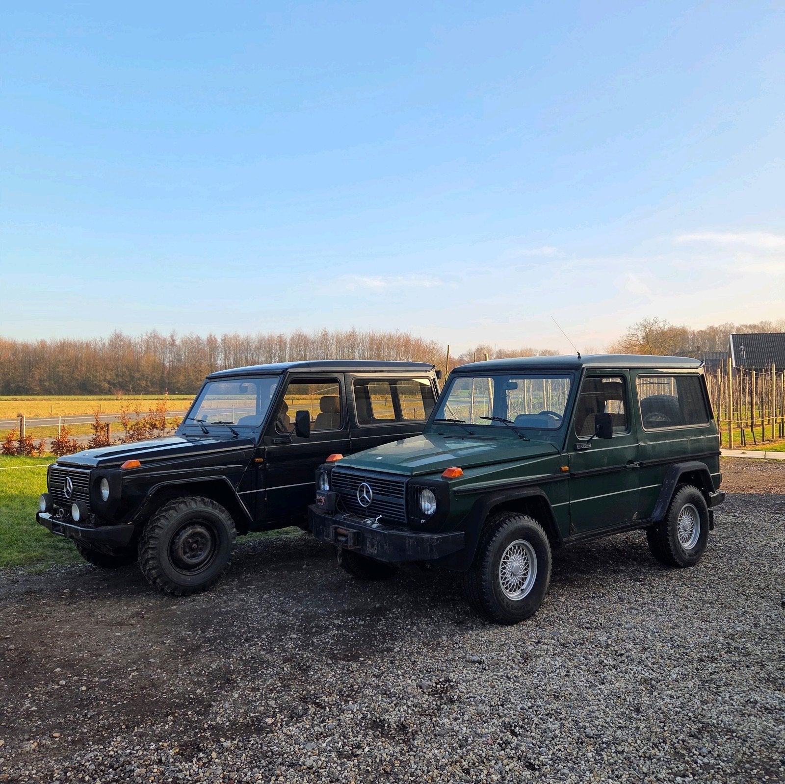 ️ 2X Mercedes G klasse te koop, Auto's, Zwart, G-Klasse, Diesel, Vierwielaandrijving