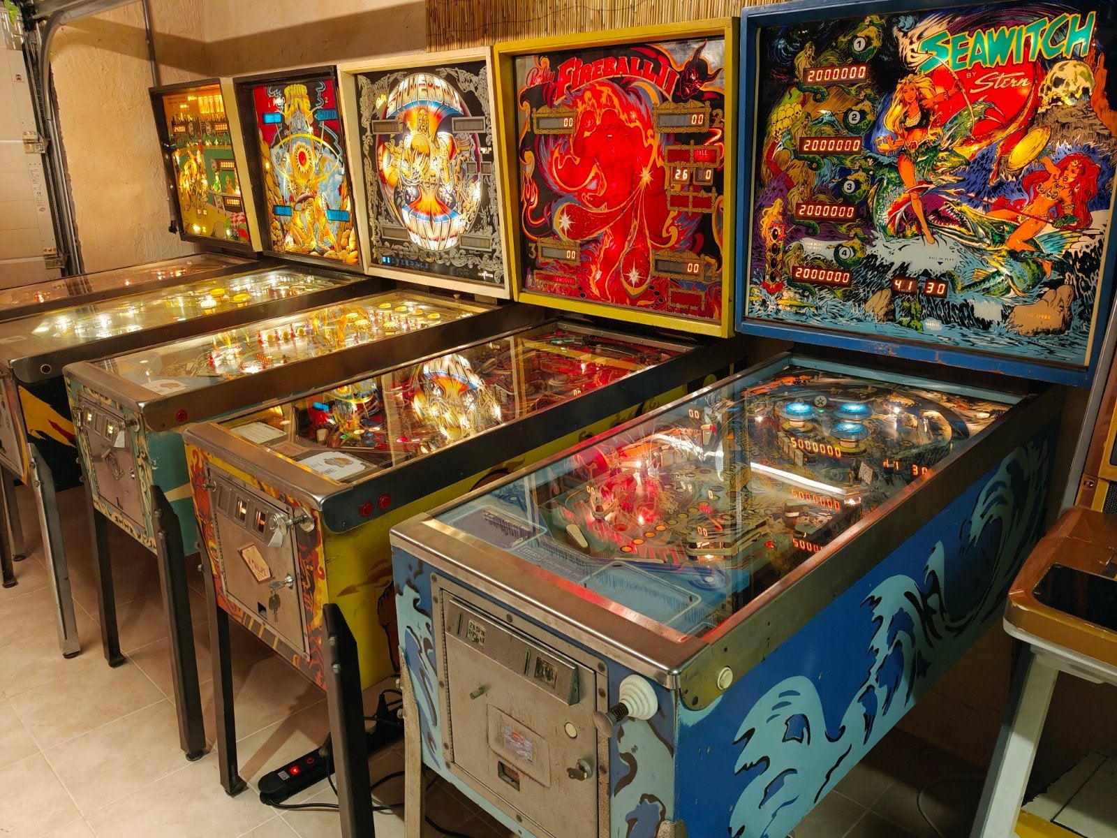 diverse flipperkasten te koop, Collections, Enlèvement, Flipper (jeu)