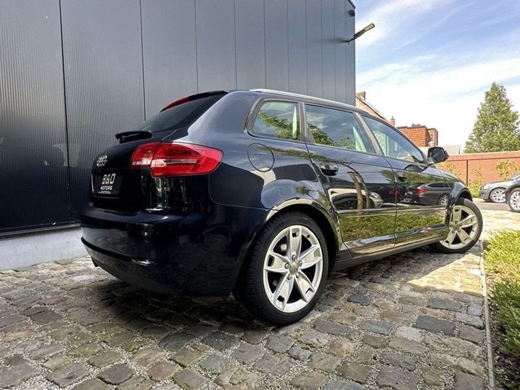 Audi A3 1.4 TFSi S-LINE Sportback,LEDER/PENO DAK/Cruise/Gar, Euro 5, Zwart, Zwart, Bedrijf