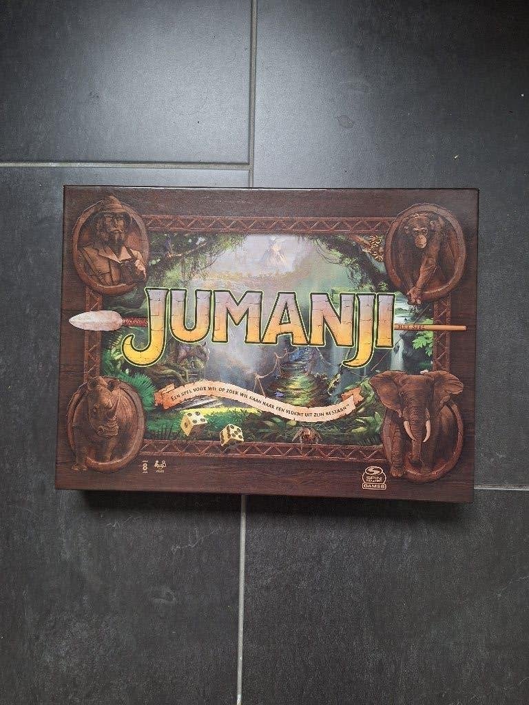 Jeu de plateau Jumanji - complet - joué une fois, Trois ou quatre joueurs, Enlèvement ou Envoi, Comme neuf, Spin master