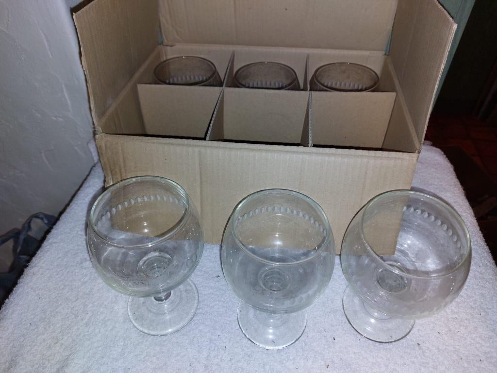 6  kristallen glazen KANNE grottenbier, Enlèvement ou Envoi, Neuf, Verre à bière
