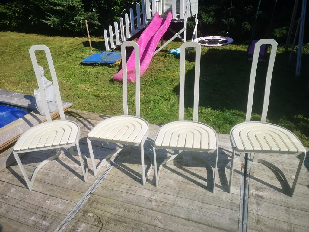 Chaise rare vintage 1980 allmilmo, Enlèvement, Bois
