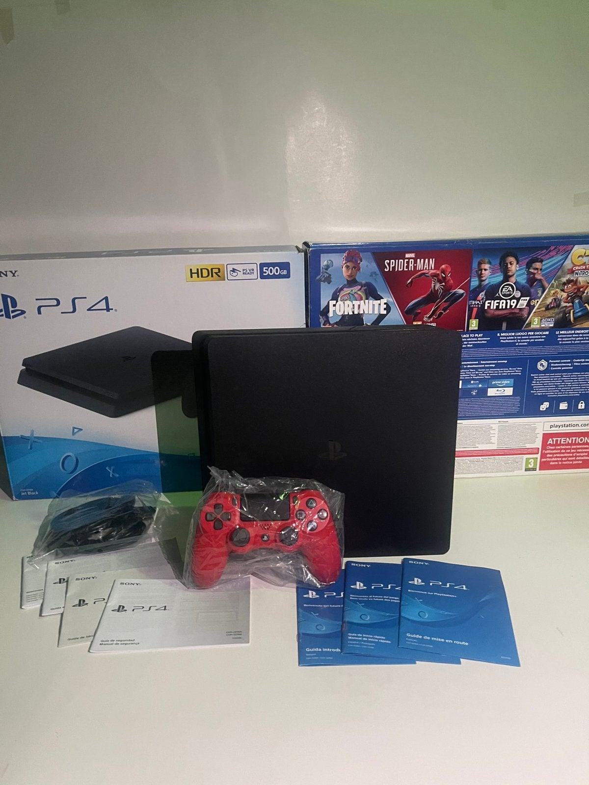 PlayStation 4 Slim 500 Go — Complète dans sa  | Parfait état, Consoles de jeu & Jeux vidéo, Consoles de jeu | Sony PlayStation 4