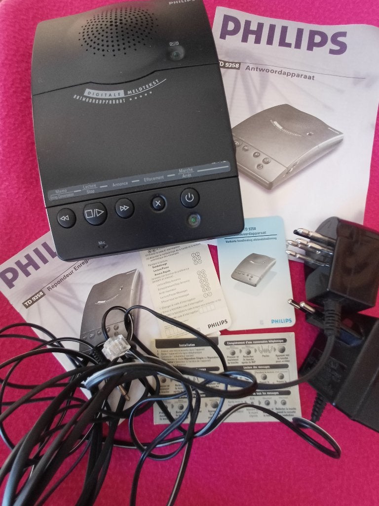 Repondeur telephone Philips, Télécoms, Enlèvement