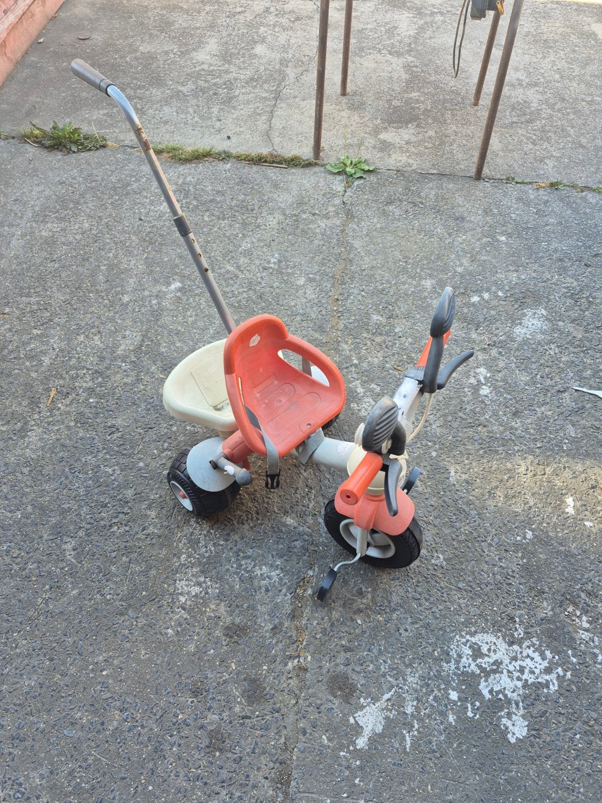 Tricycle à pédales, Enlèvement