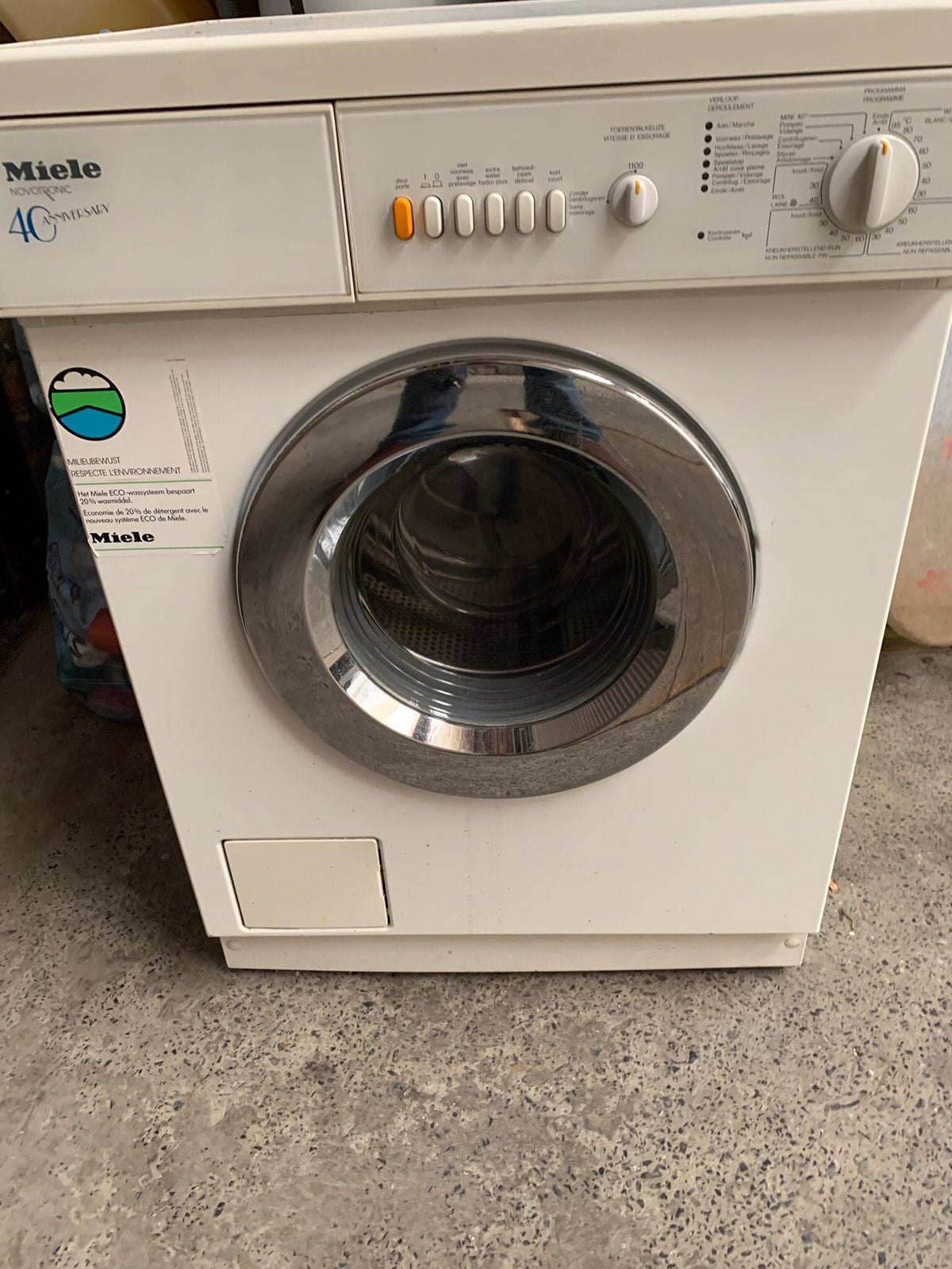 Lave linge miele, Electroménager, Lave-linge, 4 à 6 kg, Enlèvement, Utilisé