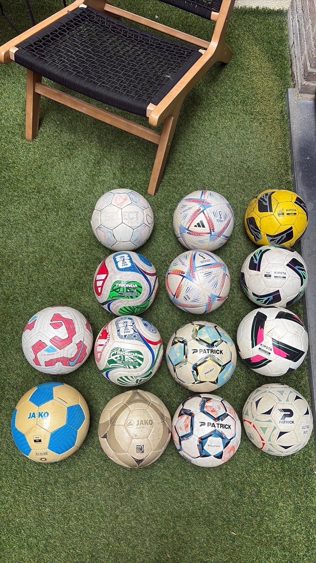 Voetballen, Sports & Fitness, Football, Enlèvement ou Envoi, Utilisé, Ballon