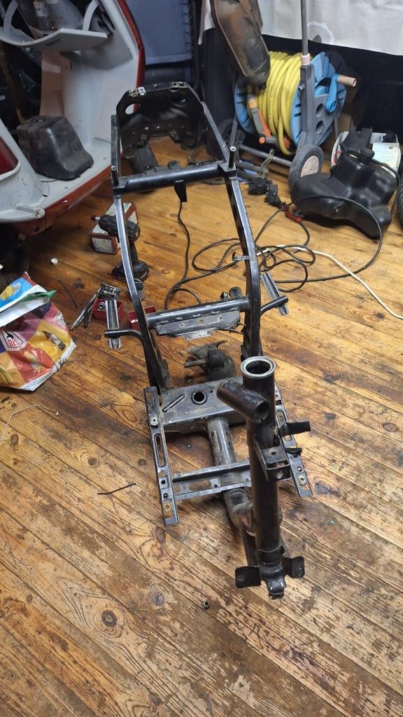 Piaggio skipper frame, Ophalen