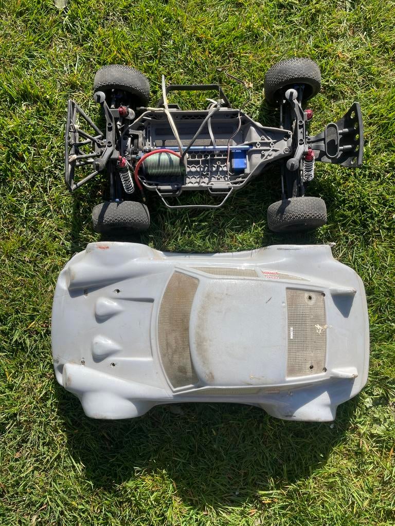 Traxxas Slash 4x4, moteur Mamba., Enlèvement ou Envoi, Utilisé