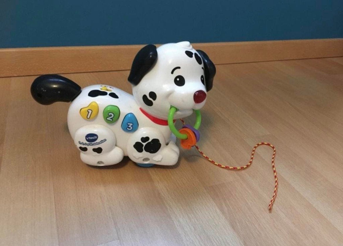 1 2 3 p’tit dalmatien Vtech (6-36 mois), Kinderen en Baby's, Ophalen, Zo goed als nieuw