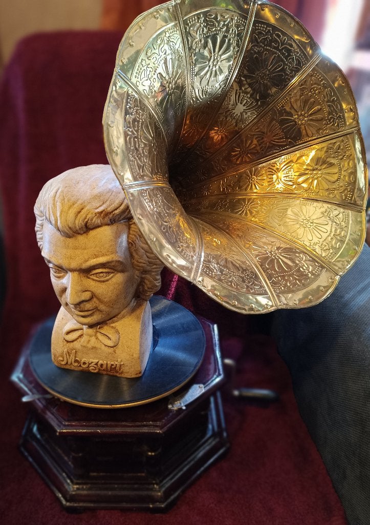 His Master 's Voice grammofoon te koop., Antiek en Kunst, Antiek | Tv's en Audio, Ophalen