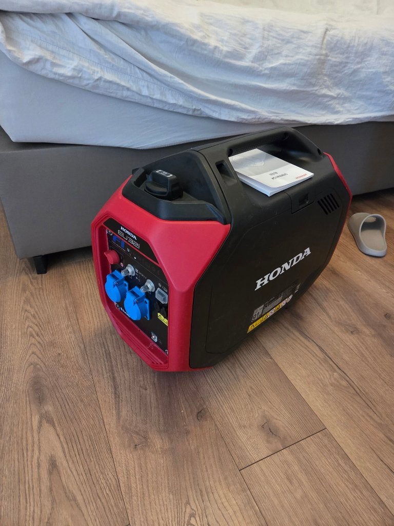 Honda EU32i stroomgroep aggregaat Nieuw, Réduction de bruit, Comme neuf, Essence, Moins de 5 kVA