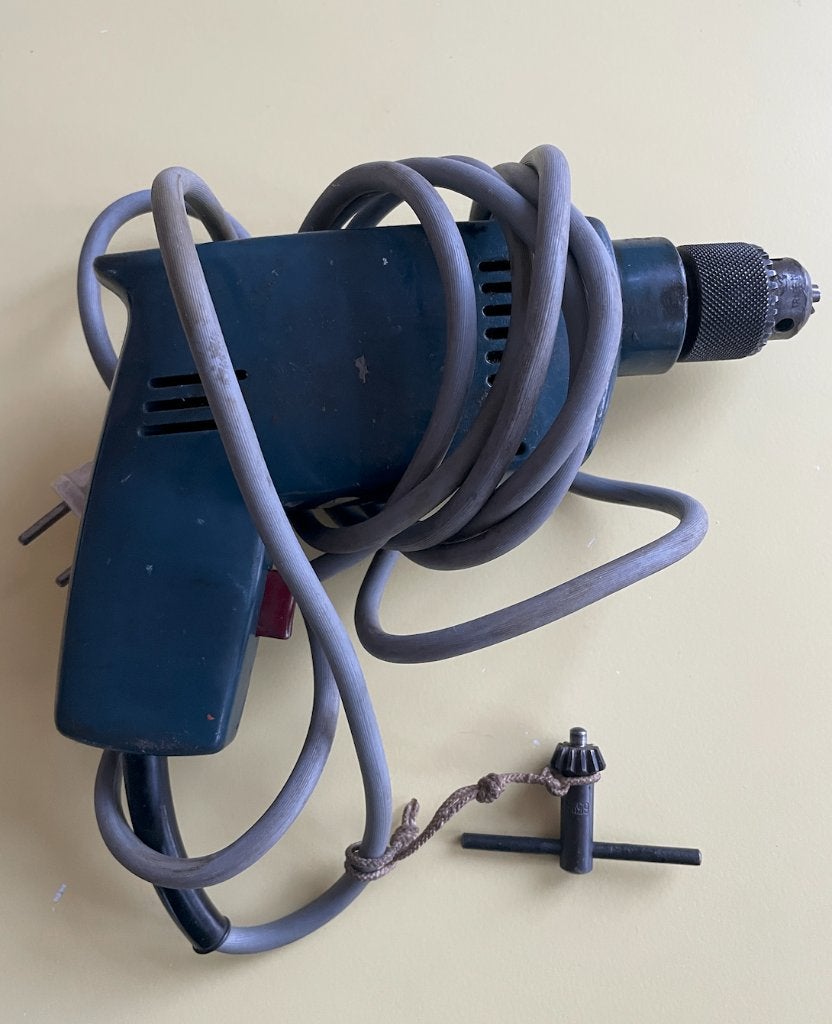 Retro Elektrische Boormachine, Ophalen of Verzenden