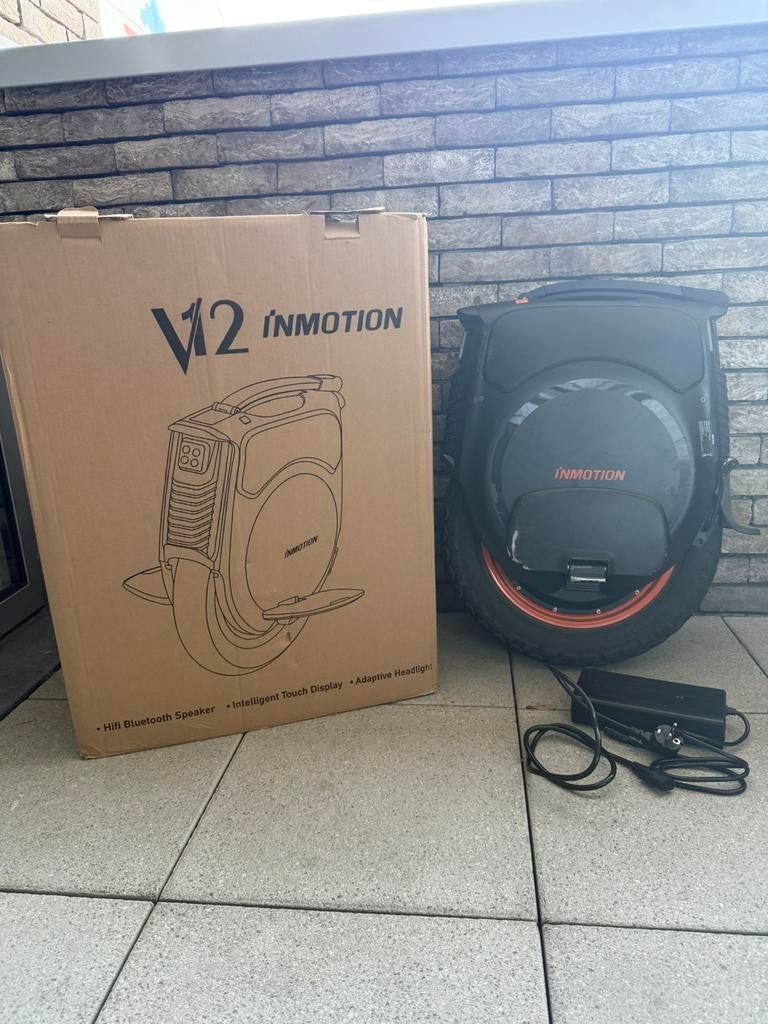 Inmotion V12 HT, Fietsen en Brommers, Fietsen | Eenwielers, Gebruikt, Elektrisch, Ophalen