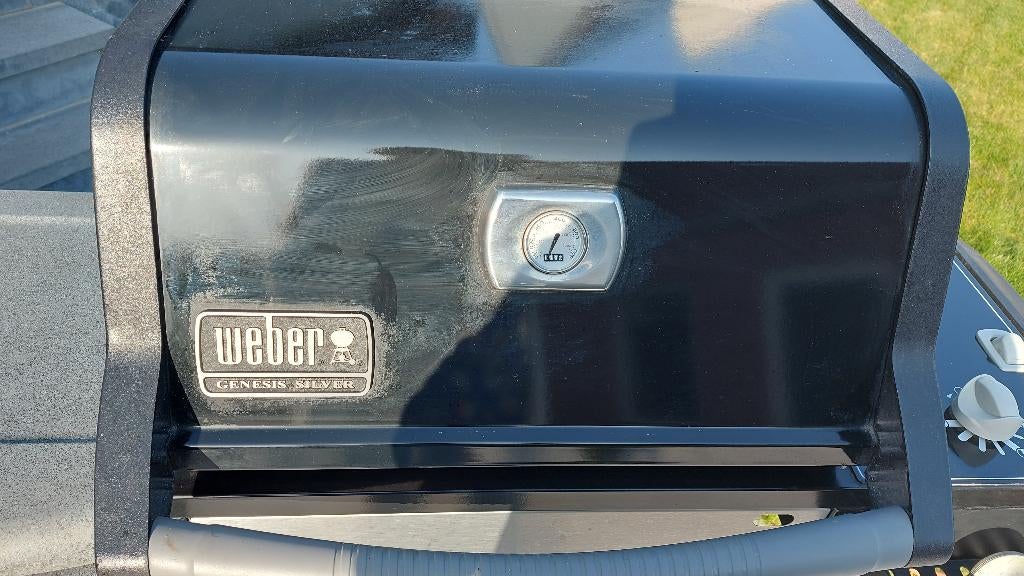 Gasbarbecue Weber Genesis Silver, Tuin en Terras, Ophalen, Zo goed als nieuw