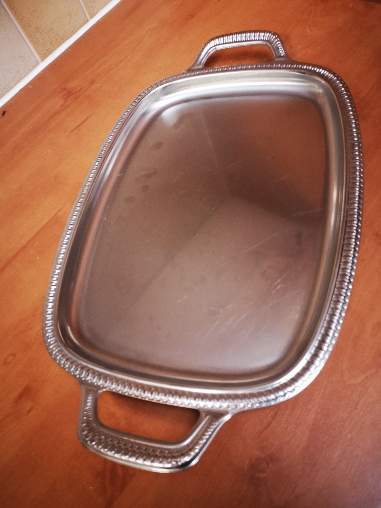 Plat de service en inox 18/10, Enlèvement ou Envoi, Inox