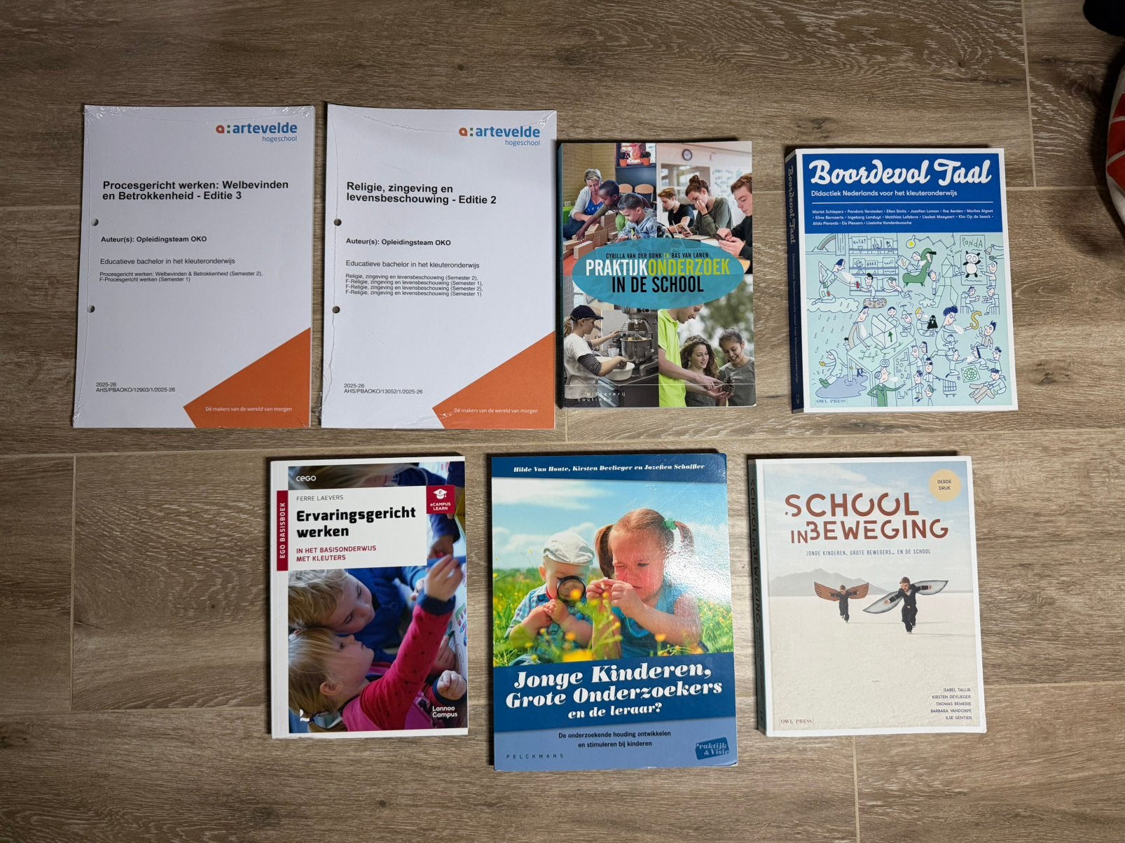 Kleuteronderwijs Artevelde - boeken & cursussen, Enlèvement, Comme neuf, Enseignement supérieur professionnel