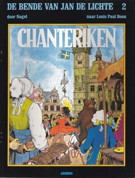 Strip van " De bende van jan de Lichte " nr.2 H.C., Eén stripboek, Ophalen of Verzenden, Gelezen