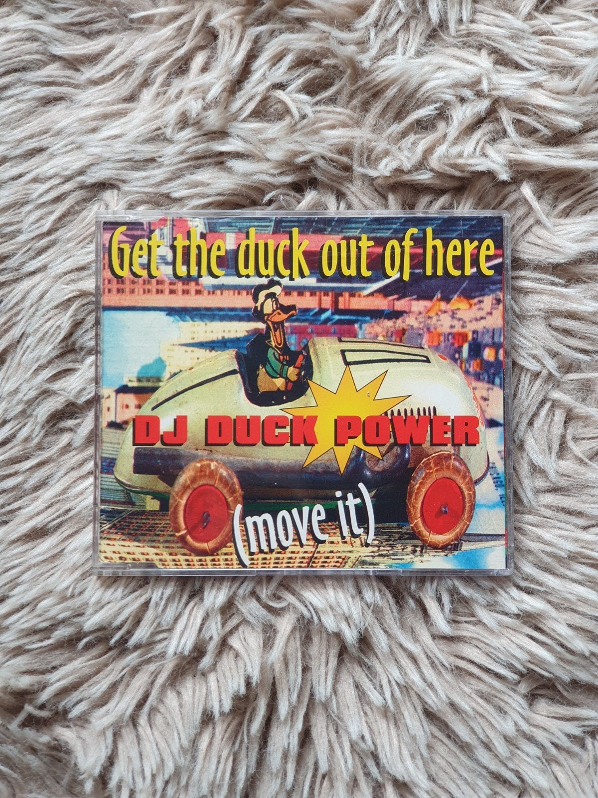 DJ Duckpower – Get The Duck Out Of Here (Move It), CD & DVD, CD | Dance & House, Enlèvement ou Envoi, House, Single