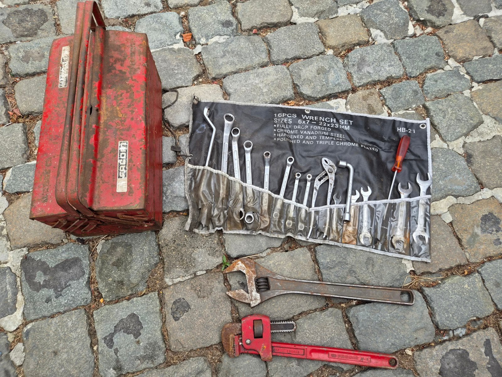 Gereedschap, Ophalen