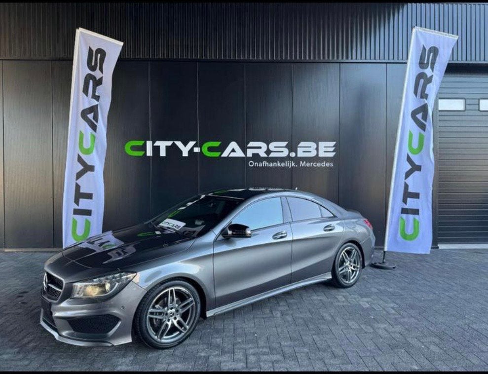 Mercedes 180 CLA te koop, Auto's, Zwart, Leder, Particulier, Euro 4