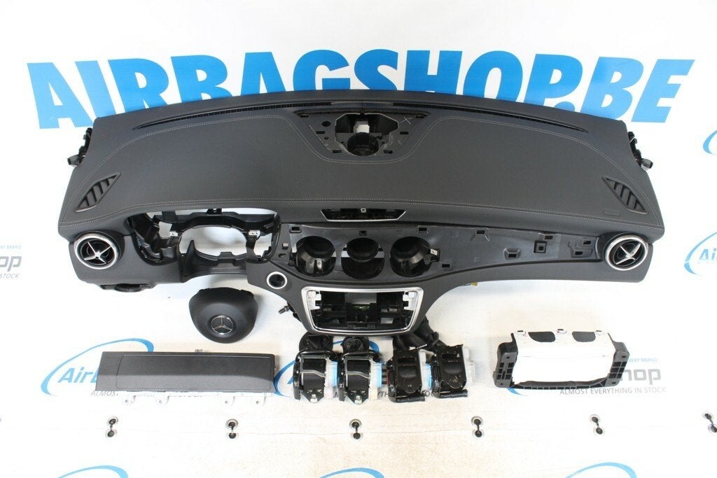 Airbag kit Tableau de bord cuir Mercedes GLA X156, Enlèvement ou Envoi, Utilisé