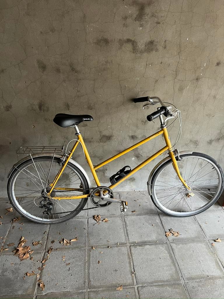Tokyo damesfiets, Ophalen