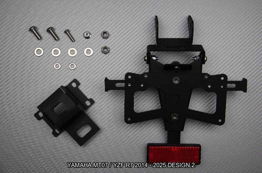 Support de plaque Court YAMAHA MT07 / YZF R7 2014 - 2025, Enlèvement ou Envoi, Neuf