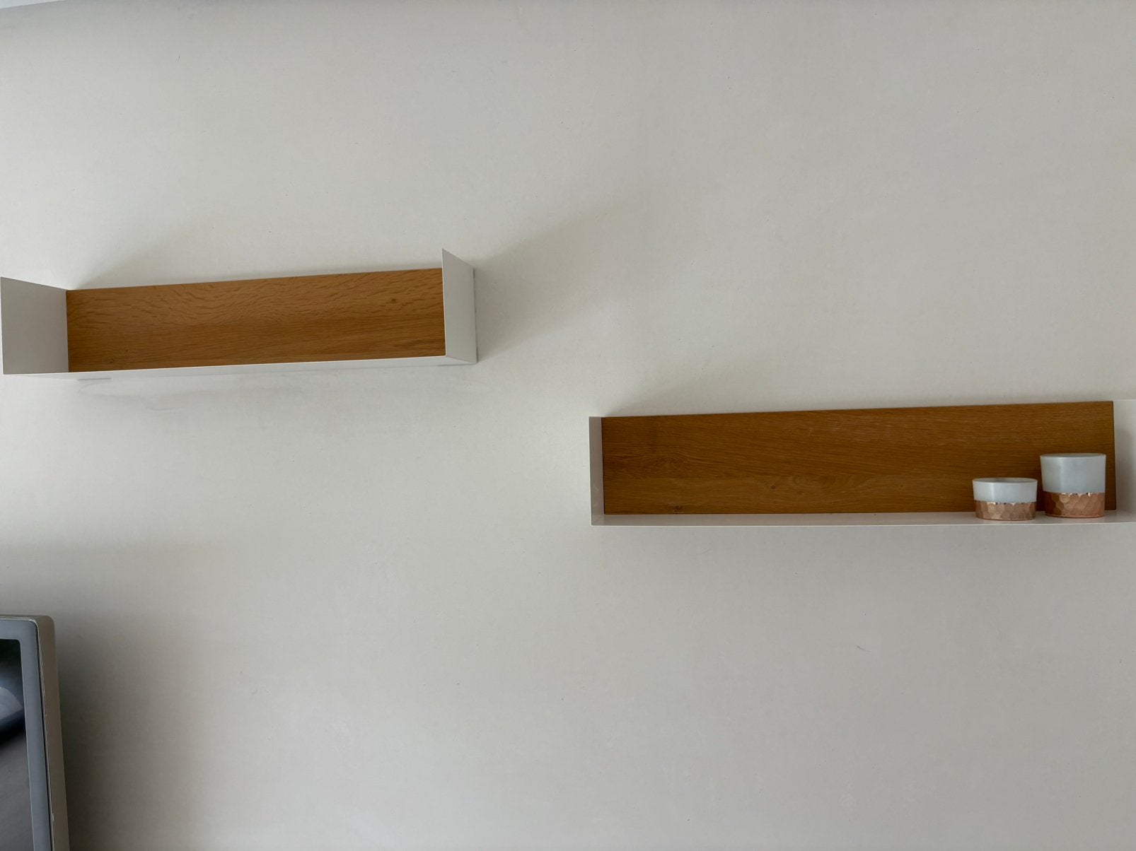 Armoires murales Ethnicraft, Maison & Meubles, Moins de 25 cm, Comme neuf, Enlèvement, Autres essences de bois