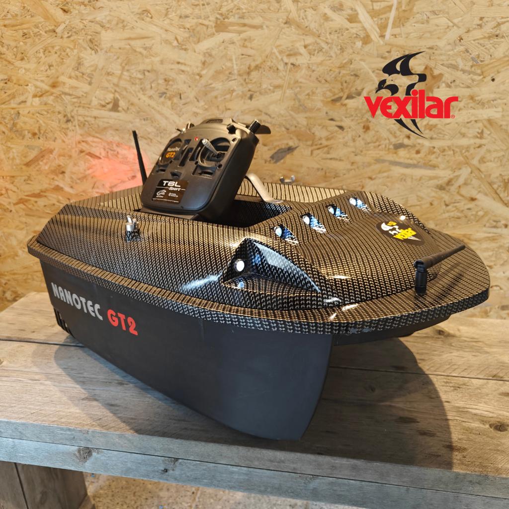 NANOTEC GT2 Voerboot met Vexilar - 1 jaar garantie, Sports nautiques & Bateaux, Pêche à la ligne | Carpes, Comme neuf, Ensemble complet