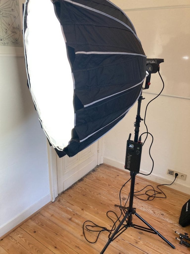 Aputure Light Dome II — 88 cm softbox, Bowens mount, Comme neuf, Enlèvement, Autres types, Housse de transport incluse