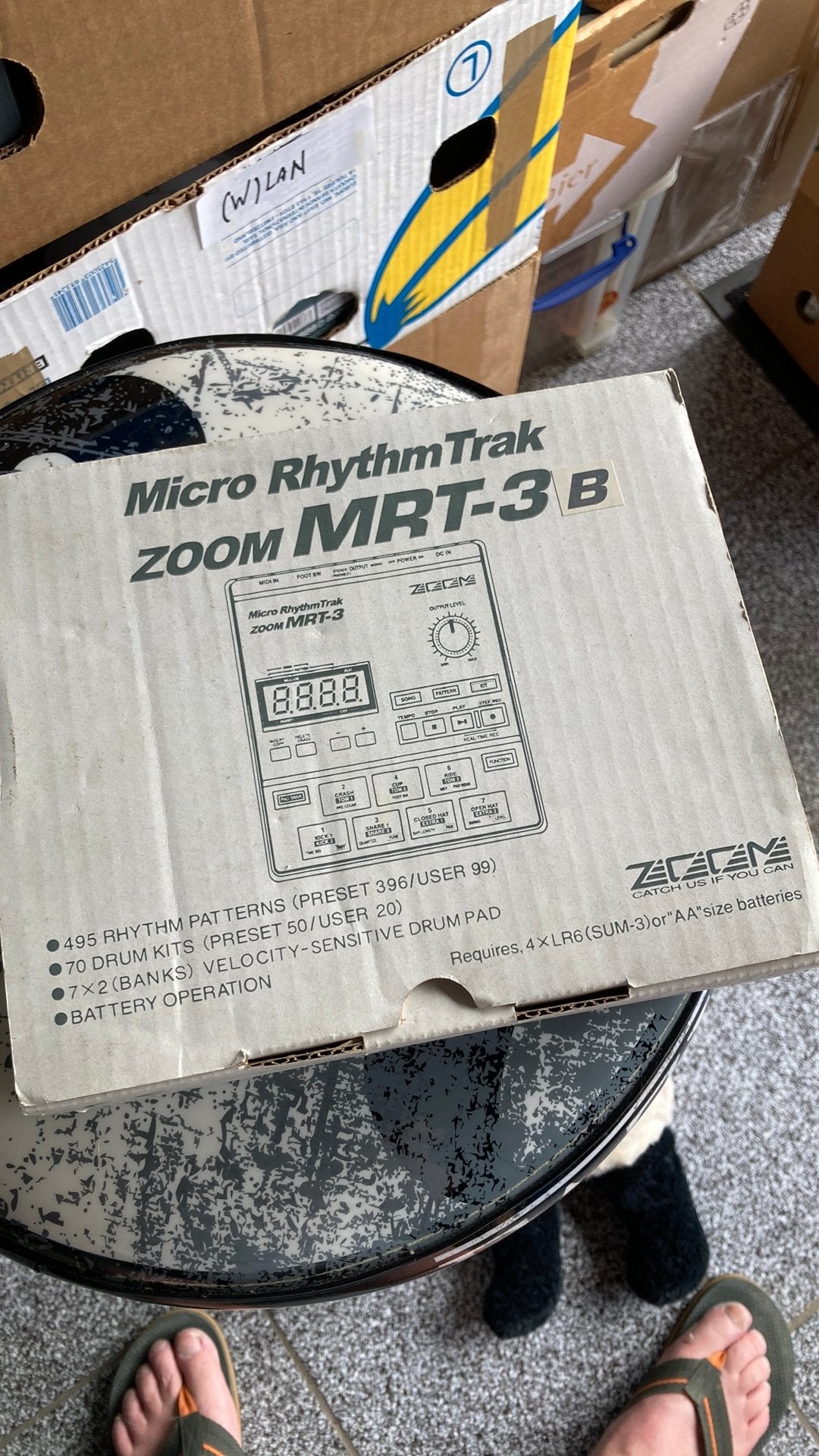 Zoom MRT-3 Micro RhythmTrak Drummachine – Nieuw in doos!, Enlèvement ou Envoi, Comme neuf